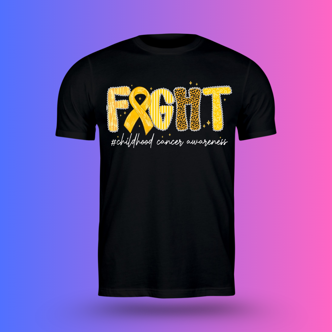 Fight Childhood Cancer Awareness Shirt