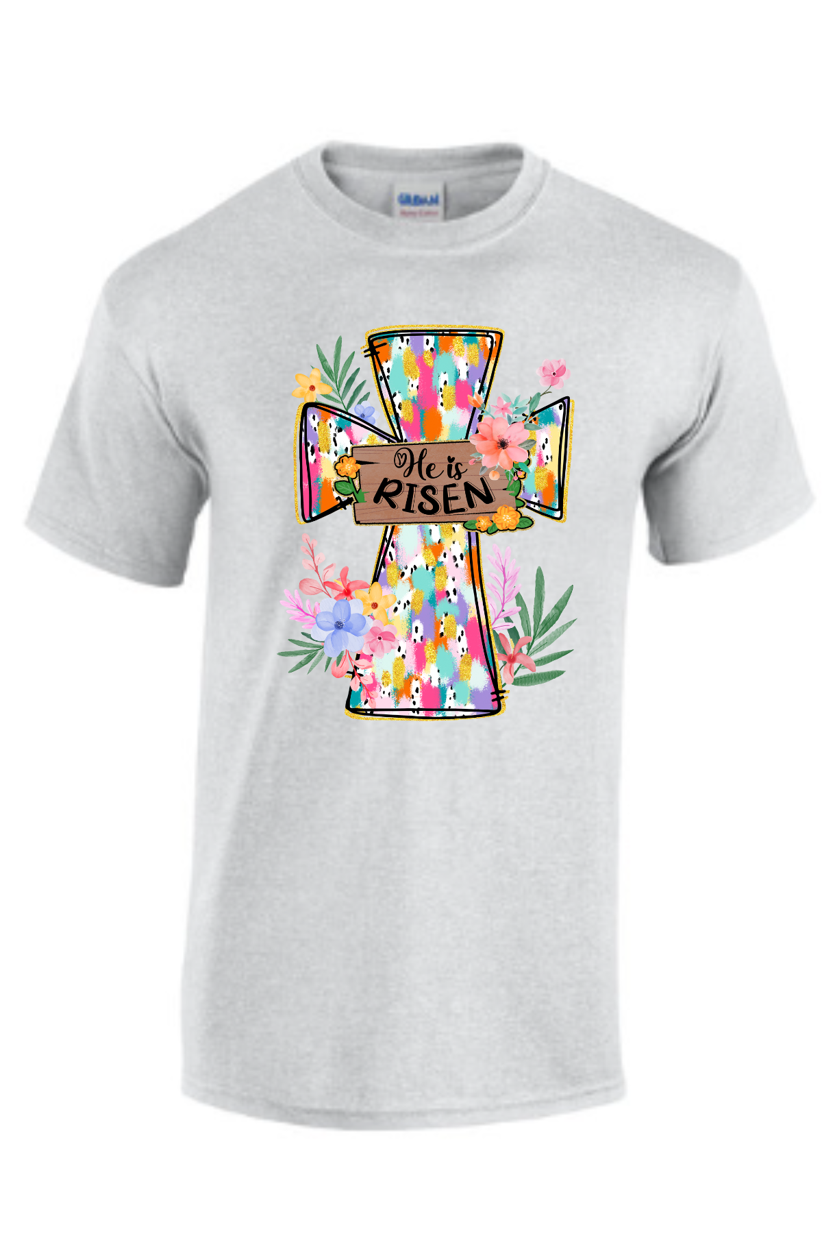 He is risen Color Cross