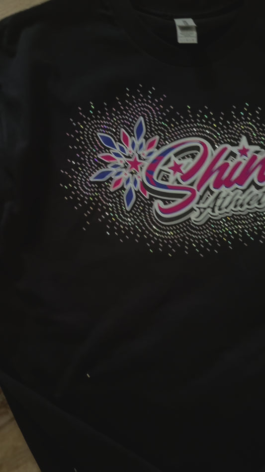 Blinged out shine logo