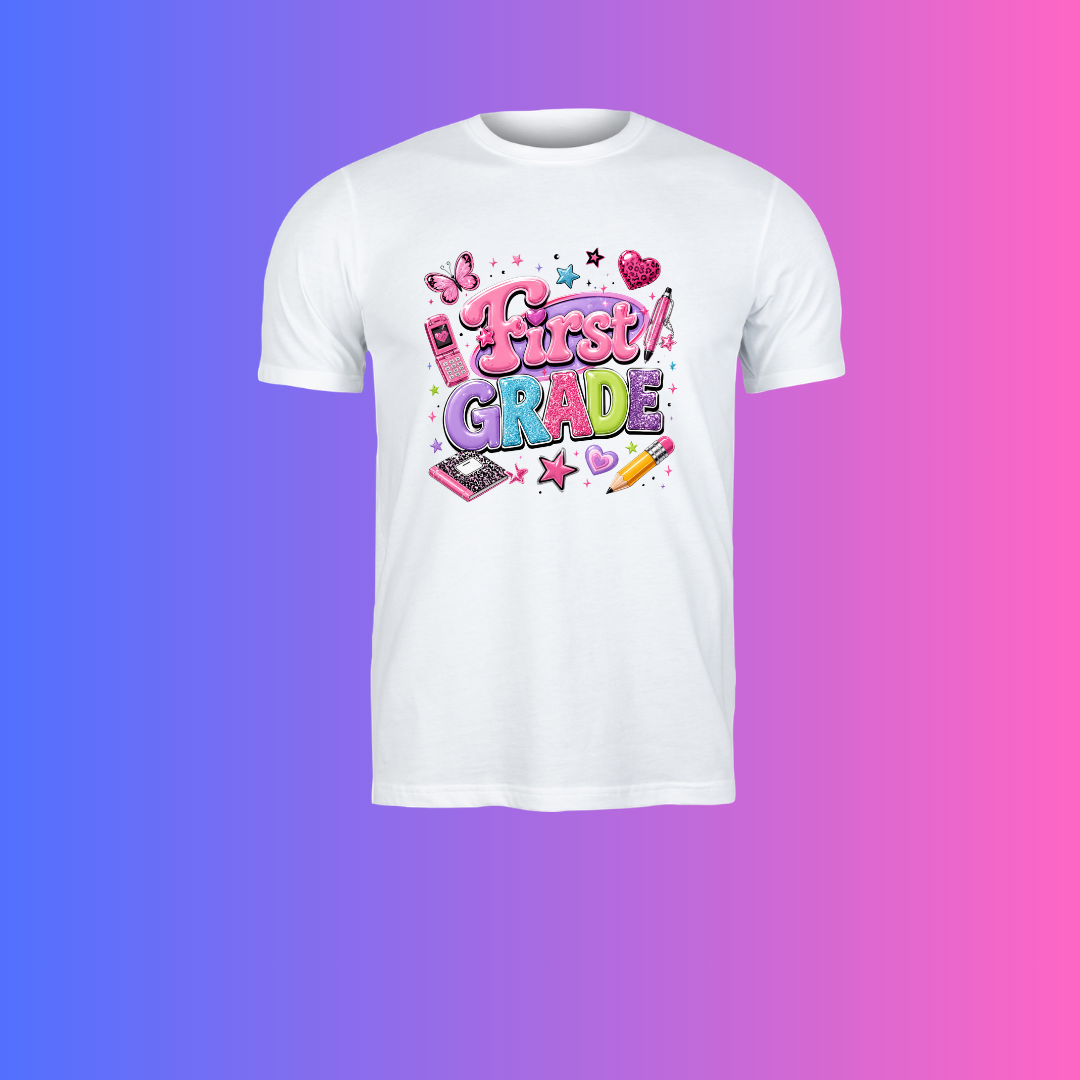 Girly Grade Level Shirt