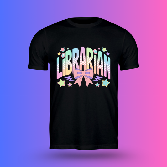 Colorful checkered Librarian