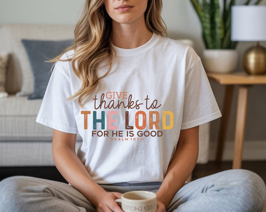 Give Thanks to the lord