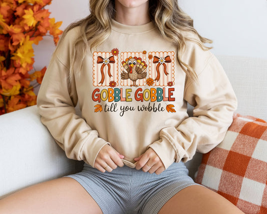 Gobble Gobble til you wobble