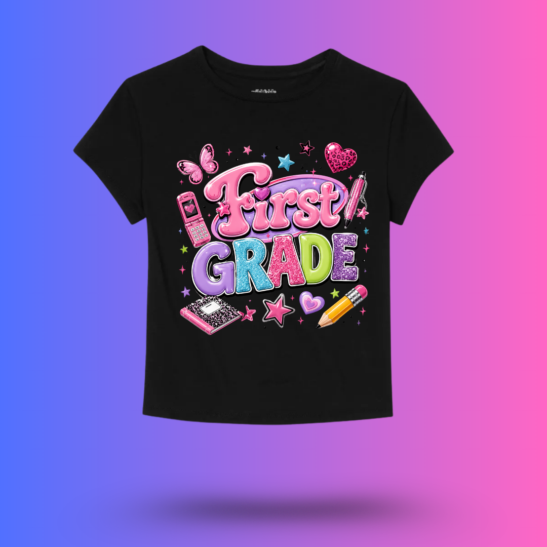 Girly Grade Level Shirt