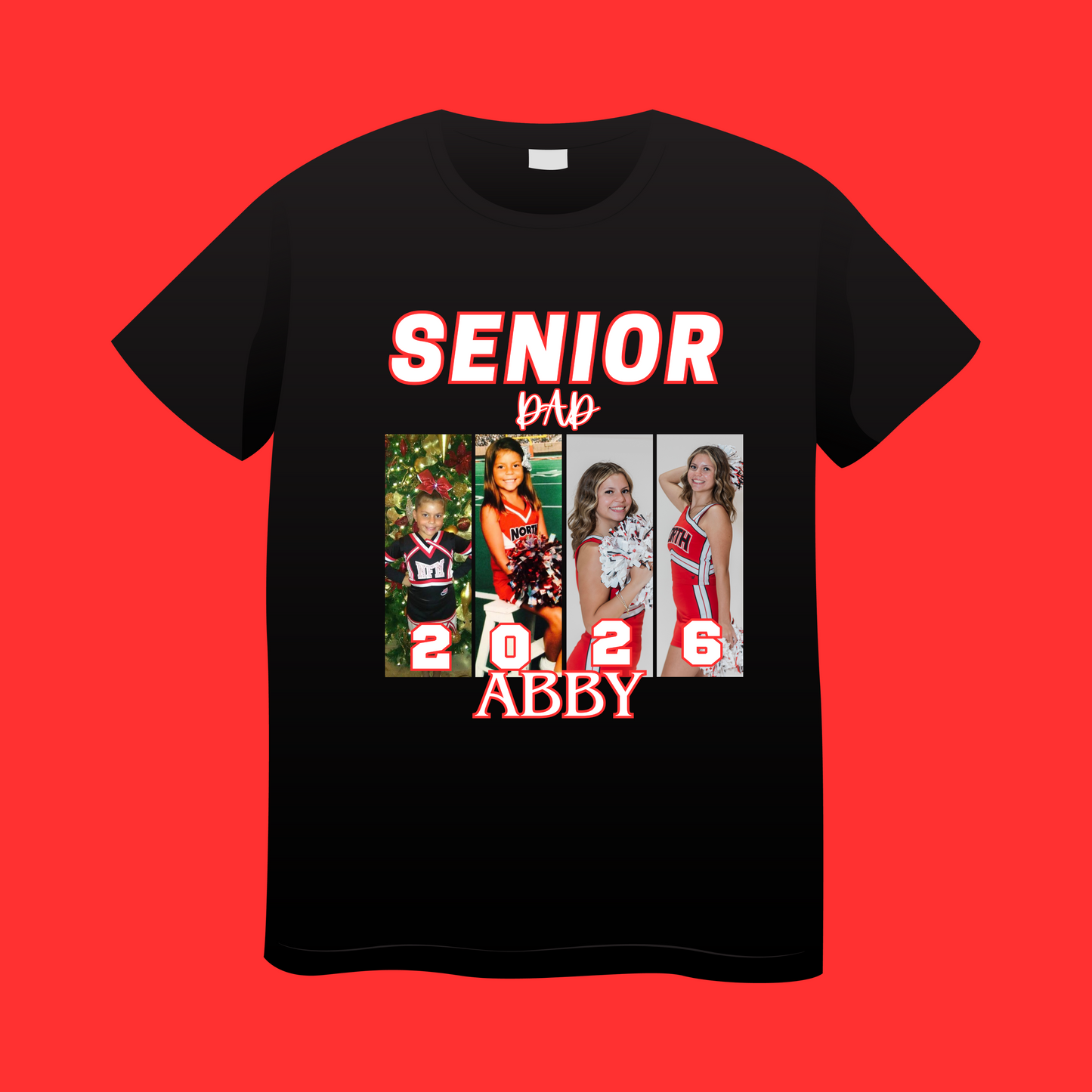 Senior Dad collage