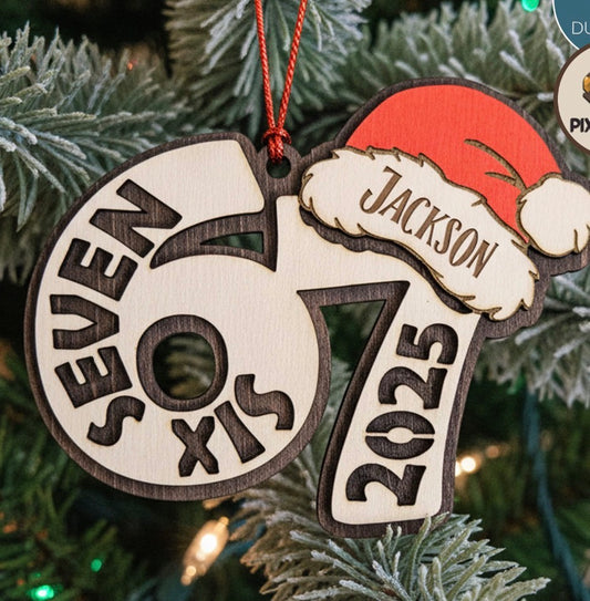 6 7 tree ornament