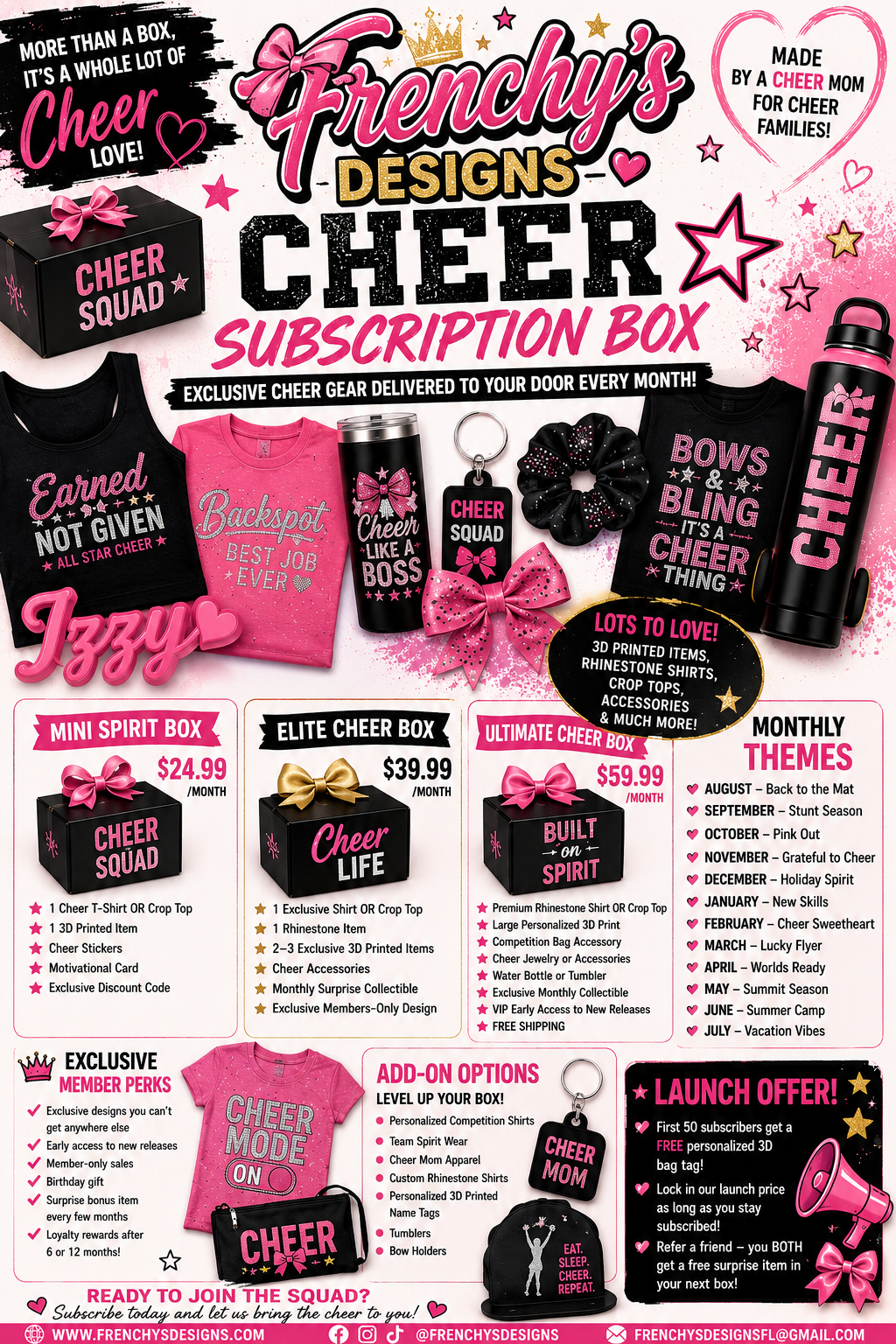 Cheerleader Subscription Box