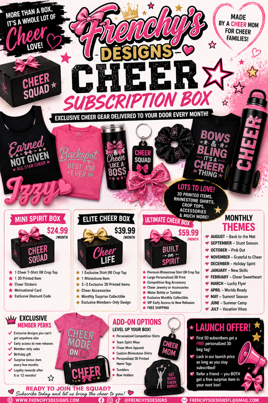 Cheerleader Subscription Box