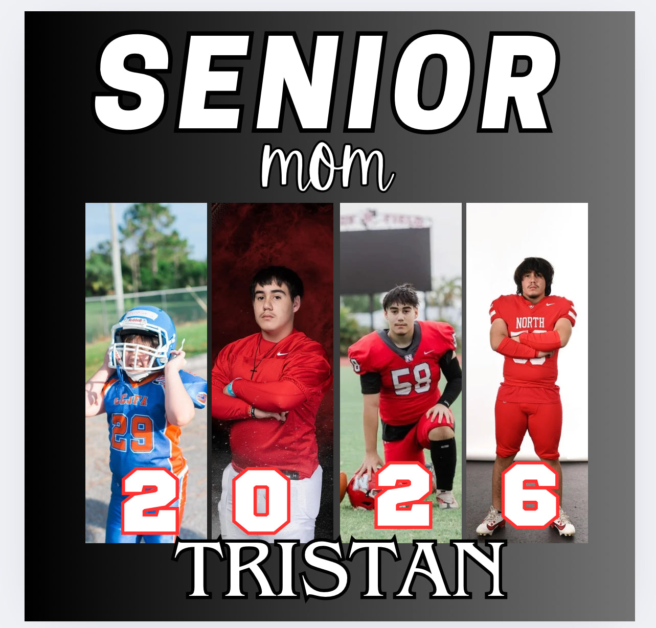 Senior mom collage