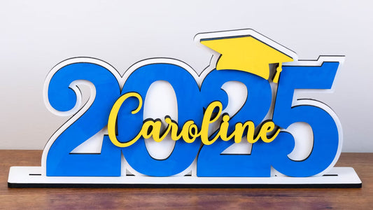 2025 sign centerpiece
