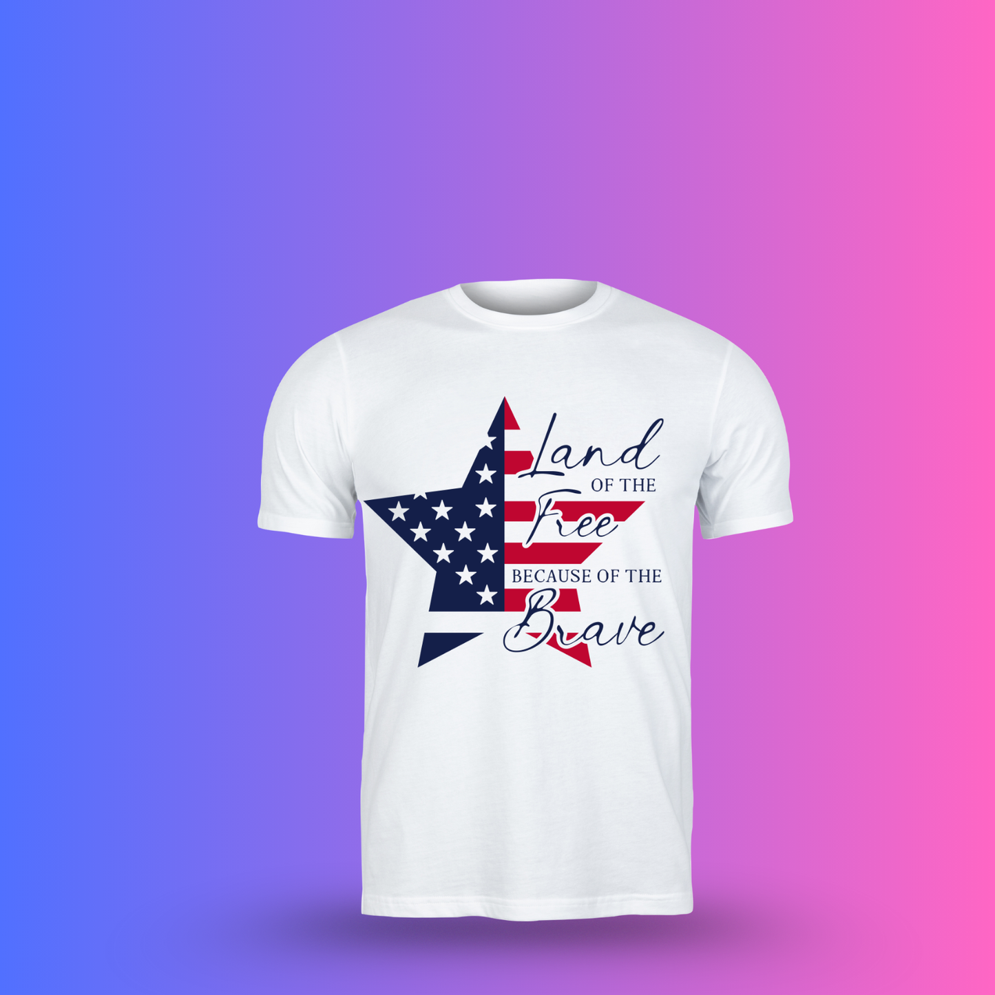 Land of the free because of the Brave