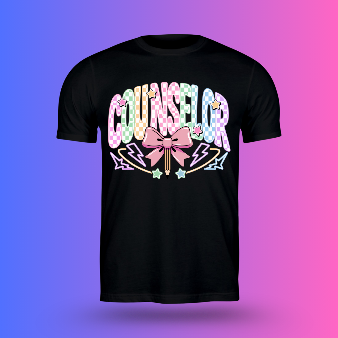 Colorful checkered Counselor